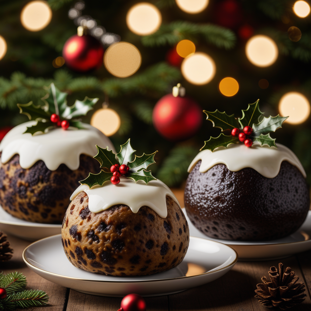 Vintage Christmas Pudding - Image 3