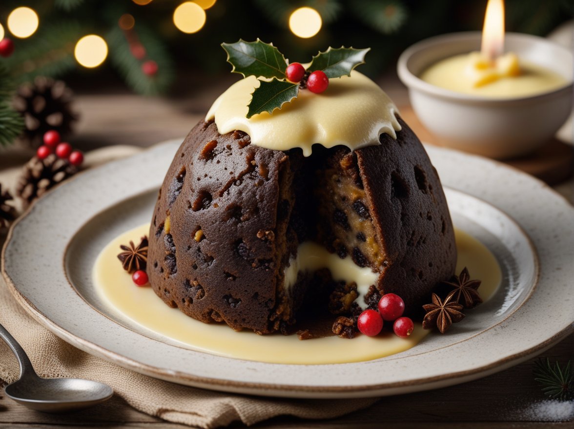 Vintage Christmas Pudding